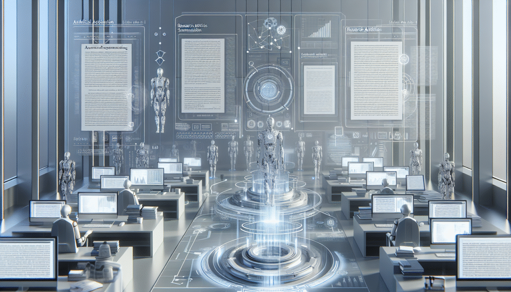 automated research article summarization tools